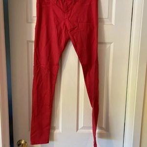 Red jeans by flying monkey size 7